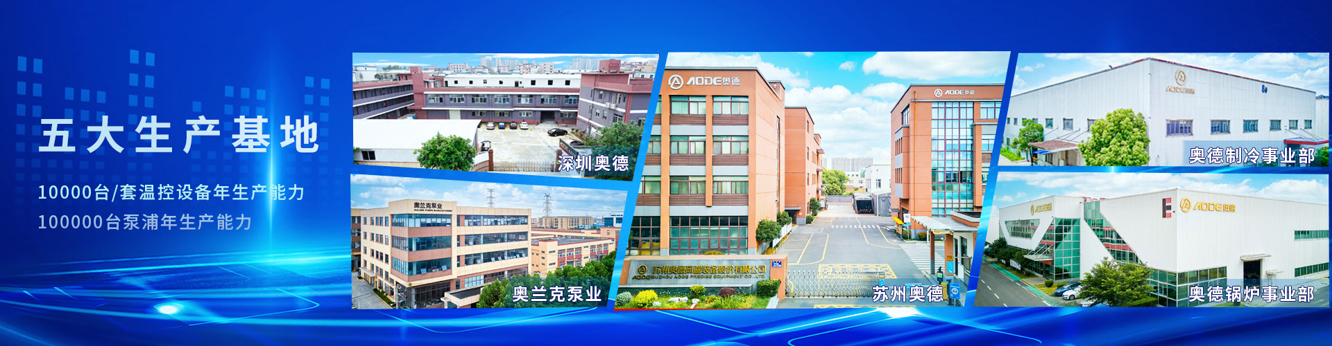 深圳市奧德機械有限公司五大生產(chǎn)基地-專(zhuān)注高端工業(yè)溫度控制